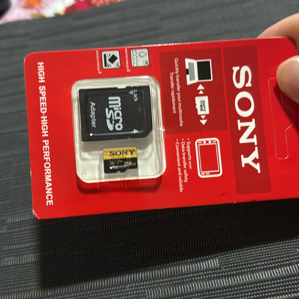 Sony Micro SD Memory Card 256 GB